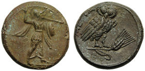 Lucania, Metapontion, Bronze, c. ... 