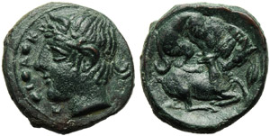 Sicily, Piakos, Tetras, c. 425-420 ... 