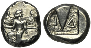 Caria, Kaunos, Statere, c. 410-390 ... 