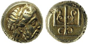 Lesbo, Mitilene, Ekte, c. 375-326 ... 