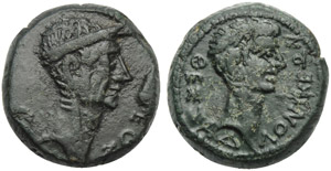 C. Caesar Octavianus, Bronze, ... 