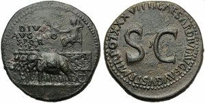 Divus Augustus (Tiberius, 14-37), ... 
