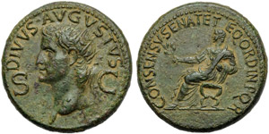 Divus Augustus (Gaius, 37-41), ... 
