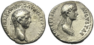 Claudius (41-54), Denarius, Rome, ... 