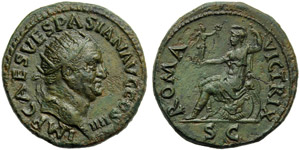 Vespasiano (69-79), Dupondio, ... 