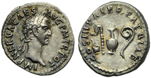Nerva (96-98), Denarius, Rome, AD ... 