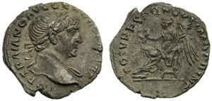 Trajan (98-117), Quinarius, Rome, ... 