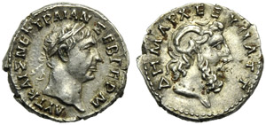 Traiano (98-117), Hemidracma, ... 