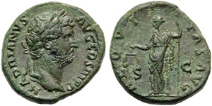 Adriano (117-138), Dupondio o ... 