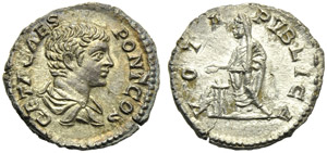 Geta, as Caesar (Septimius ... 