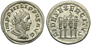 Philip I (244-249), Antoninianus, ... 