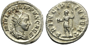 Philip II, as caesar (Philip I, ... 