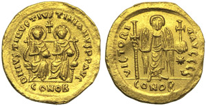 Justin I and Justinianus I (AD ... 