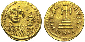 Heraclius with Costantinus ... 