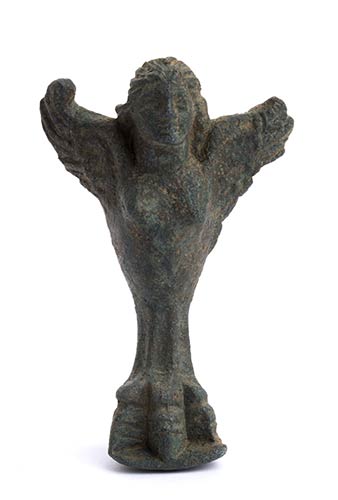 Etruscan bronze sphynx tripod foot ... 