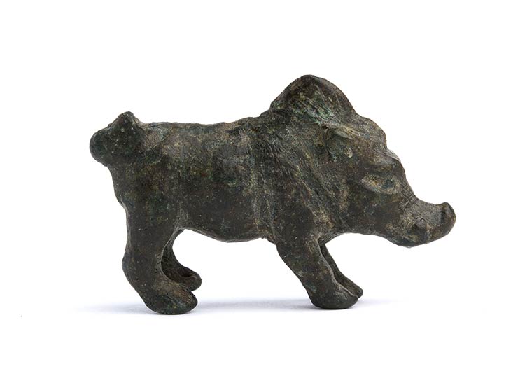 Roman votive bronze boar 1st – ... 