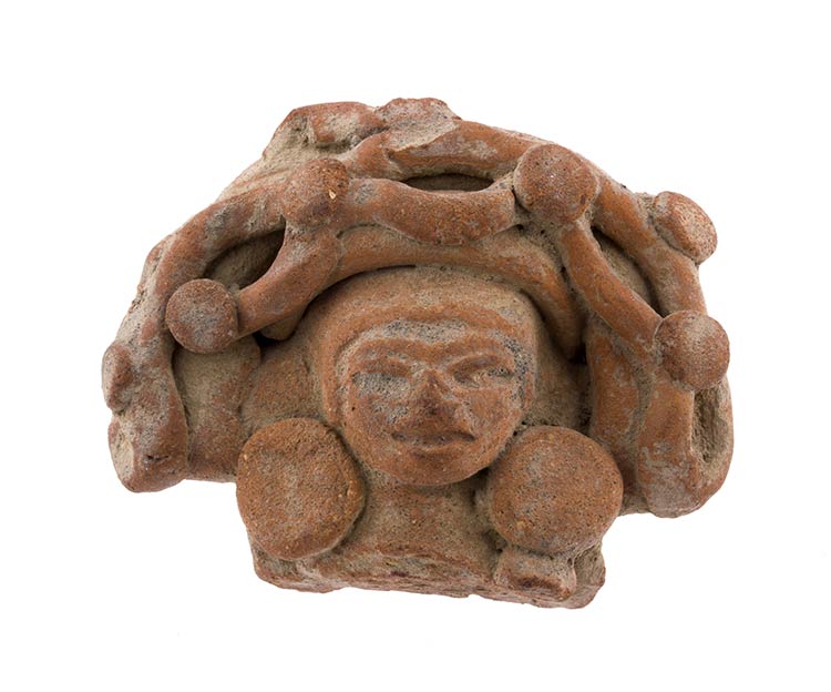Terracotta goddess head  Salvador, ... 