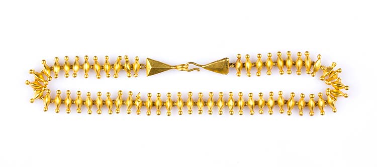 Roman gold necklace 3rd - 4th ... 