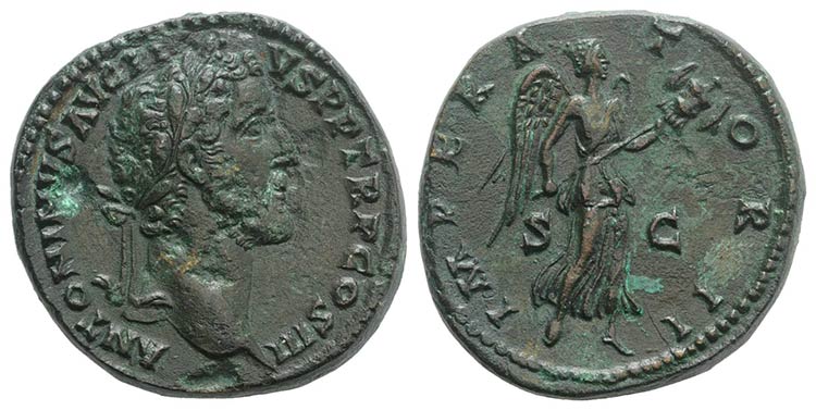 Antoninus Pius (138-161). Æ ... 