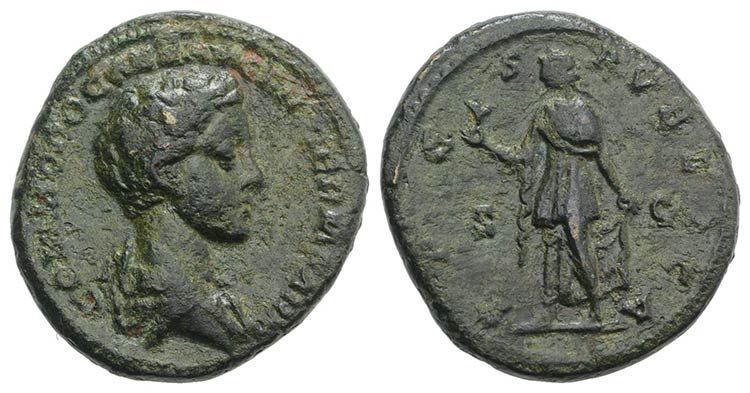 Commodus (Caesar, 166-177). Æ As ... 