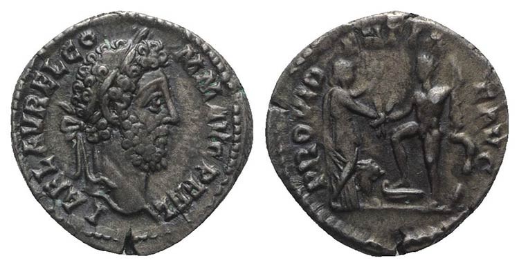 Commodus (177-192). AR Denarius ... 