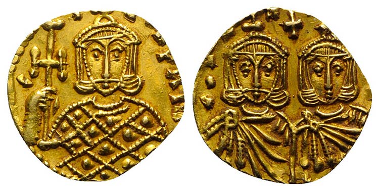 Constantine V with Leo IV and Leo ... 