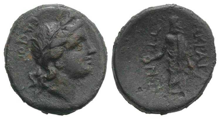 Sicily, Akragas, after 210 BC. Æ ... 