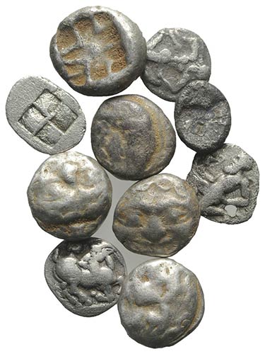 Macedon and Thrace, lot of 10 AR ... 