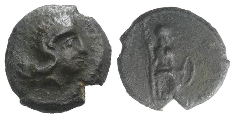 Sicily, Athl-, c. 340-330 BC. Æ ... 
