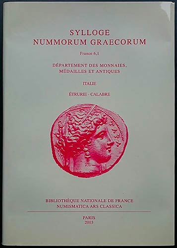 Sylloge Nummorum Graecorum France ... 