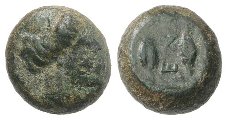 Sicily, Henna, c. 339/8-335 BC. Æ ... 