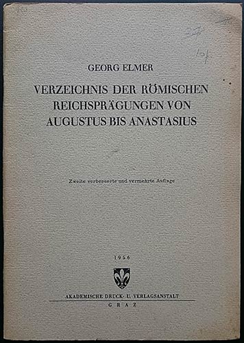 Elmer G., Verzeichnis der ... 