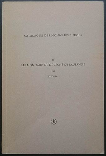 Dolivo D., Catalogue des Monnaies ... 
