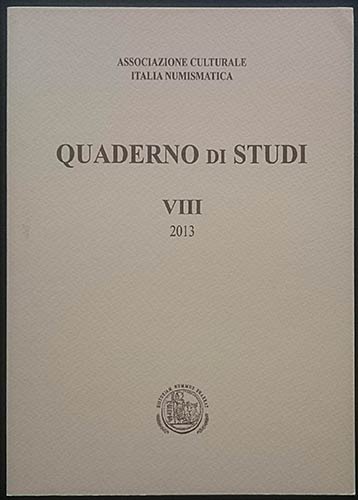 Quaderno di Studi VIII, 2013. ... 