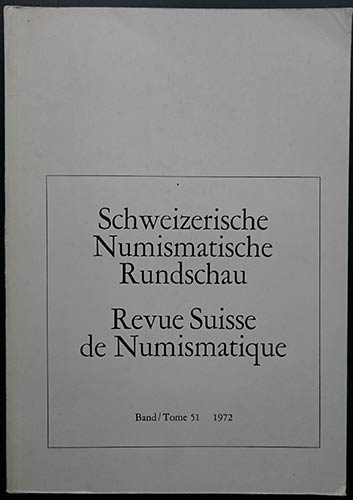 Schweizerische Numismatische ... 
