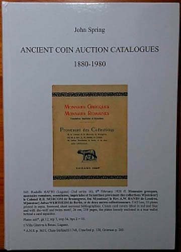Spring J., Ancient Coin Auction ... 