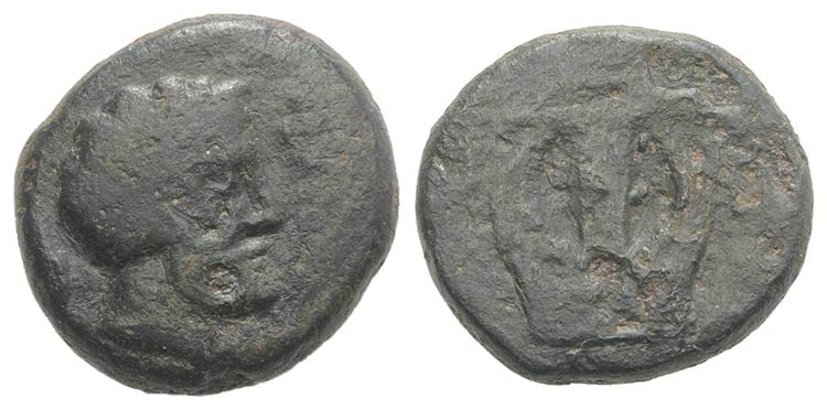 Sicily, Kersini, c. 344-339 BC. Æ ... 