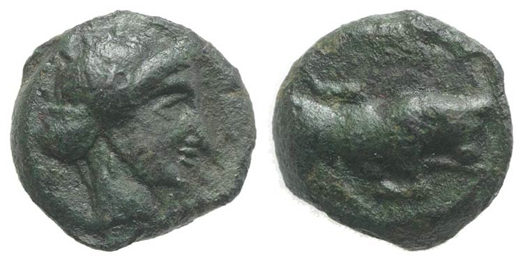 Sicily, Kimissa, c. 317-305 BC. Æ ... 