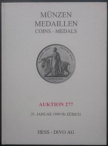 Hess - Divo. Auktion 277 - Munzen ... 