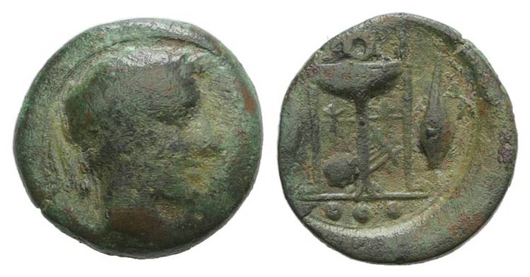 Sicily, Leontini, c. 405-402 BC. ... 