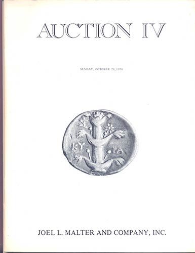 MALTER J. L. – Auction IV. The ... 
