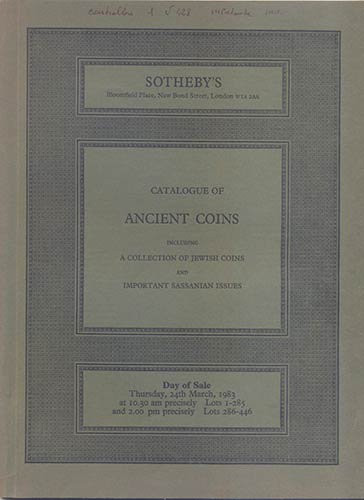 SOTHEBY’S. Catalogue of ancient ... 