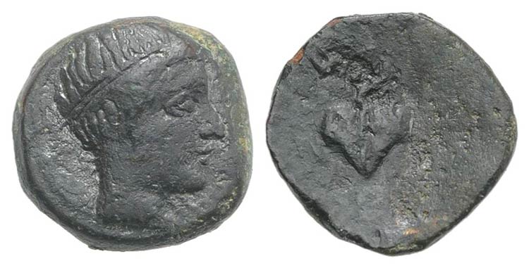 Sicily, Naxos, c. 461-430 BC. Æ ... 