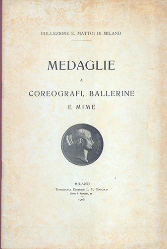 MATTOI E. - Medaglie a Coreografi, ... 