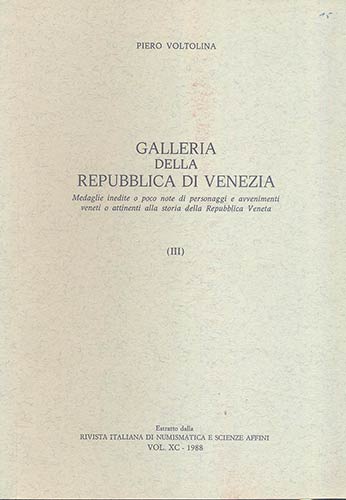 VOLTOLINA P. - Galleria della ... 