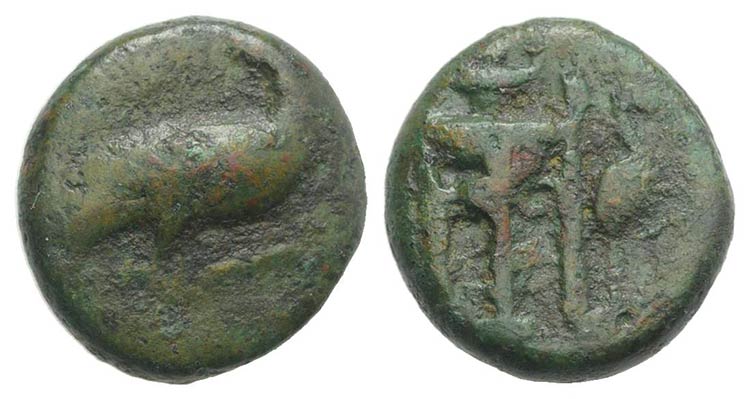 Bruttium, Kroton, c. 375-325 BC. ... 