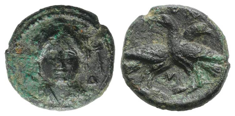 Bruttium, Laos, c. 350-300 BC. Æ ... 
