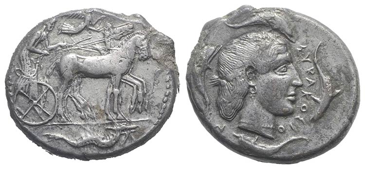 Sicily, Syracuse, 466-405 BC. AR ... 