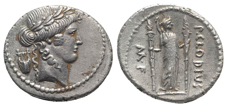 Roman Imperatorial, P. Clodius ... 