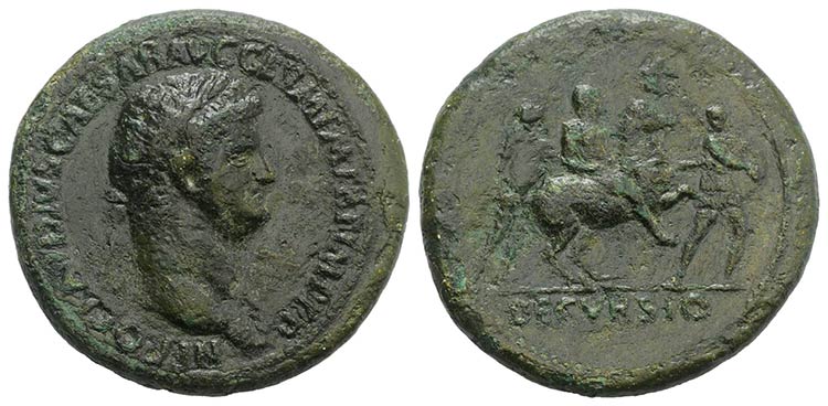 Nero (54-68). Æ Sestertius (38mm, ... 